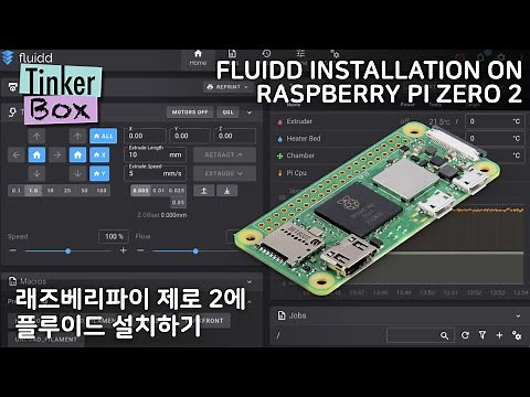 Fluidd installation on Raspberry Pi Zero 2