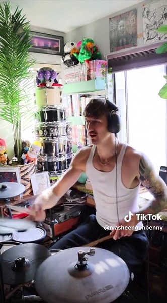 One of the greatest songs ever written #fyp #viral #drummersoftiktok #drumcover