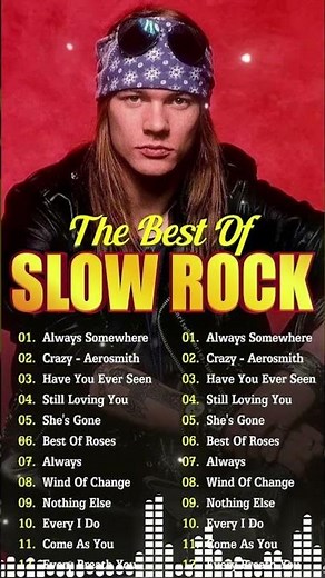 Scorpions, Bon Jovi, U2, Aerosmith, Nazareth, Ledzeppelin 💥Slow Rock Songs 70s 80s 90s Full Album