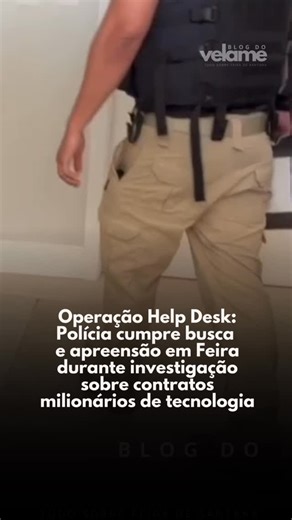 Blog do Velame on Instagram: "A Operação Help Desk cumpriu, na manhã desta quinta-feira (8), um mandado de busca e apreensão em Feira de Santana, no bairro da Lagoa Grande, no contexto de uma investigação que apura possíveis irregularidades em contratos milionários de tecnologia firmados por meio de licitações públicas. A ação é conduzida pela Polícia Civil. Ao todo, foram cumpridos 11 mandados de busca e apreensão. Além de Feira de Santana, as diligências ocorreram em Salvador, nos bairros do H