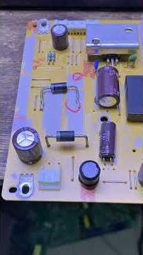 Reparación de televisores Sharp: El televisor no enciende, el indicador de protección está encendido