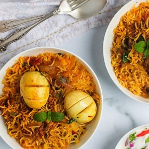 Thank you for your overwhelming love and all the positive responses to my Instant Pot Biryani recipes. From my most popular Chicken Biryani to the low carb riced cauliflower chicken biryani, I am humbled to see all the positive feedback. Many of you have requested me for Egg Biryani recipe. So here is my simple and easy take on one of the most delicious pressure cooker meals - The Instant Pot Egg Biryani Recipe - https://ministryofcurry.com/egg-biryani-recipe #ministryofcurry #indianfood #eggbir