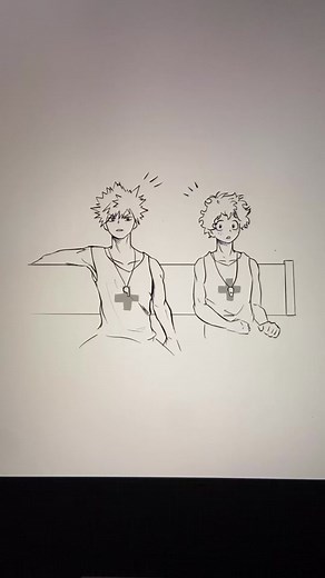 Lifeguard academia #mha #anime #art #comedy #bakugo #deku #myheroacademia