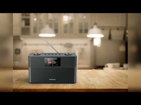 Rezension: Kenwood CR-ST100S-B - Smart-Radio mit Internetradio, WLAN, 2 x 10 W RMS, Bassreflex La...