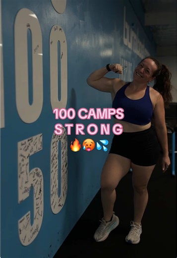 100 Camps Stronger!🎉 Today was a sweaty one🥵💦 #burnbootcamp #workout #100campsstrong #paradisevalleyaz #arizona @Burn Boot Camp Paradise Valley