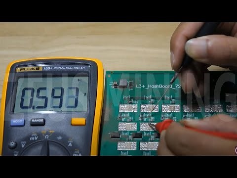 How to repair antminer L3+ hash board? | Hash Board Repair