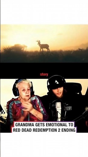 RDR2 Emotional Grandma Reaction – Heartbreaking Moment in Red Dead Redemption 2