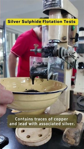 Silver Sulfide Flotation Test