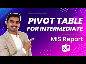 Create MIS Report using Pivot Table (Intermediate)