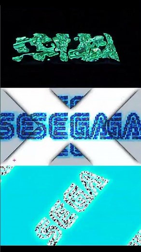 Sega intro logo with effects