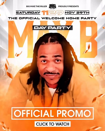 5.7K views · 42 comments | ‼️Saturday November 29th ‼️ The Official MAX B & FRIENDS Welcome Home Celebration Van Dome 102 Hamilton St New Haven Connecticut Tickets And Meet And Greets On Sale Now At Eventbrite.com For Any Questions Or Addition Information Call Big Mike The Ruler 203-508-2468 | Big Mike The Ruler | Facebook