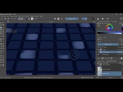 Digital Art Tutorial Learn to Paint Tiles in 3 minutes