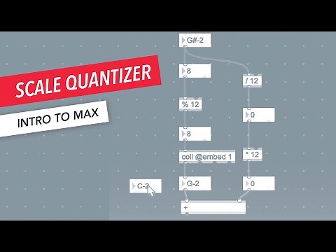 Max Procedural Music Software Tutorial | How to Make a Scale Quantizer | Berklee Online
