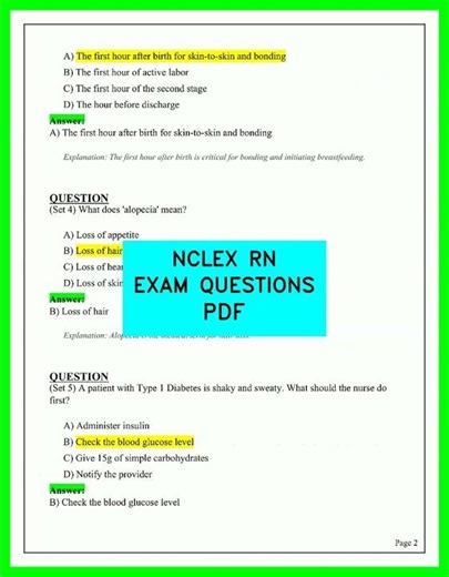 2026 NCLEX RN Exam Questions PDF | Pass Your Next Gen Nursing Boards on the First Attempt