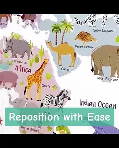 Welcome to a world of learning and fun with our DECOWALL World Map Wall Stickers!