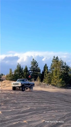 F150 Big Block Sand Dune Fun! #dentside #f150 #offroad #offroading #sand #fordperformance #asmr