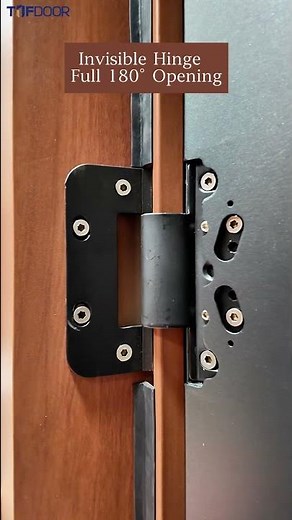Mother & Son Door | Smart Lock | Hidden Hinge 180° Swing