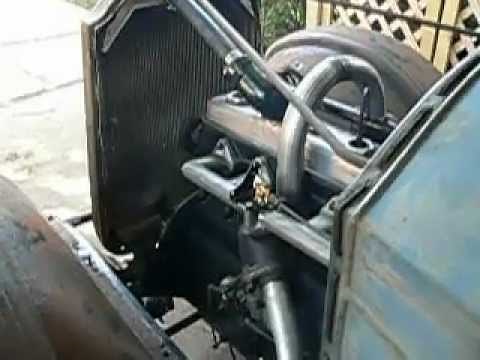 1927 Willys Knight 70A Sleeve Engine first start after 80 years