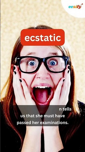 What is the meaning of Ecstatic?
