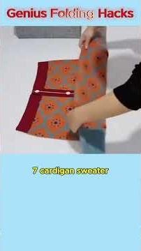10 Genius Folding Hacks That Save Space | Clothes Storage Secrets Revealed 👕🧺