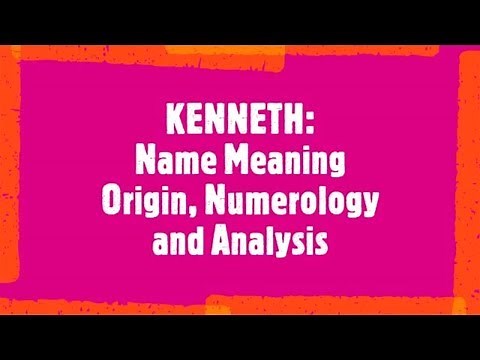 KENNETH Name Meaning, Origin, Analysis, Popularity