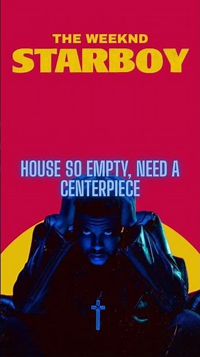 The Weeknd ft. Daft Punk - Starboy #lyrics #shorts #trending #viral #starboy #daftpunk #theweeknd