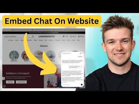 How To Embed An OpenAI Agent In Your Website (ChatKit Tutorial)