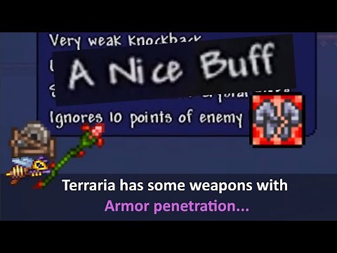 Terraria Items that can penetrate enemy defense? (Armor penetration in Terraria)