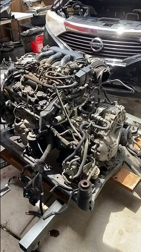 Nissan Quest transmission removal