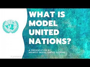 What is Model UN?