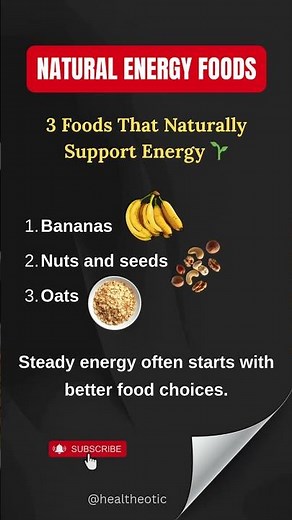 Eat for Instant Energy #energyboost #tired #fatigue