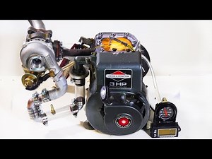 See Thru Engine on New Turbo Got Boost? (Nitro & Dyno)