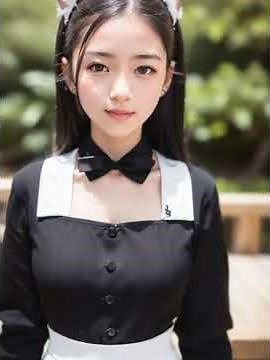 動くAI美少女 (AI生成画像加工)