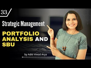 Portfolio Analysis and SBU | Strategic Management 33 | Learning to Learn