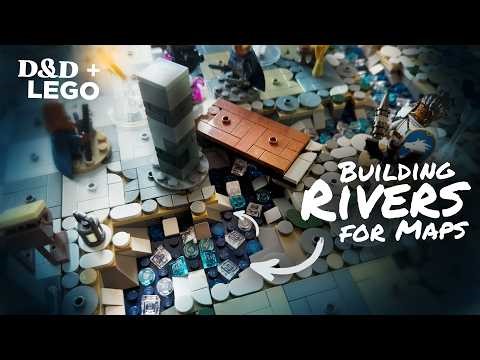 I've built Modular Rivers for D&D using LEGO