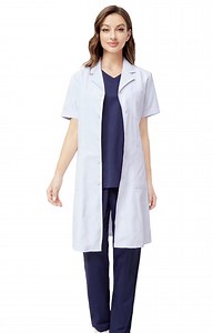 [Hot Item] Polyester Cotton Nurse Scrubs Pharmacy Uniform Clothes for Female