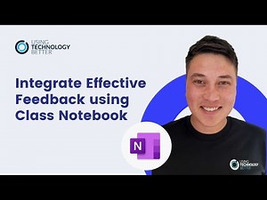 Integrate Effective Feedback using Class Notebook in OneNote