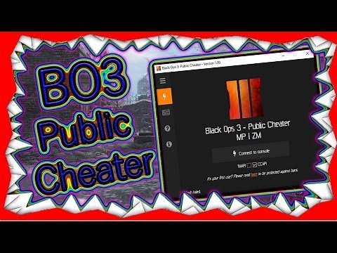 [PS3/PS4/BO3/1.07] Black Ops 3 Public Cheater Cheat Hack Tool MODZ + DOWNLOAD