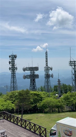 茶臼山高原の風景