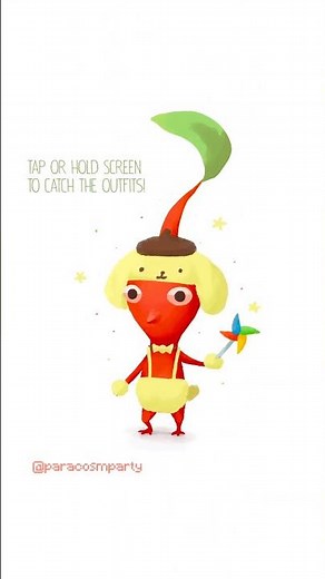 Catch The Red Pikmin Outfits! ❤️‍🔥 #pikmin #animation #game #outfit #cute #nintendo #pikmin4