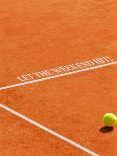 Do not miss the bounce. 🎾 #WeekendMaxMara