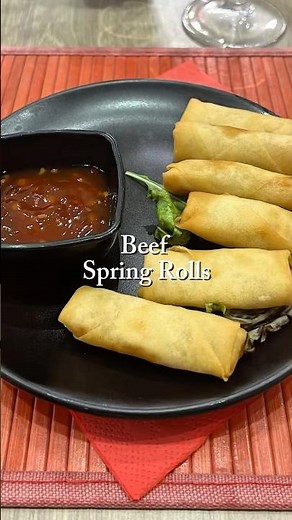 Beef Spring Rolls🫔