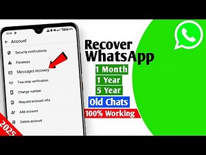 How To Recover Deleted Messages On WhatsApp Without Backup( 2025) | Restore WhatsApp Chats