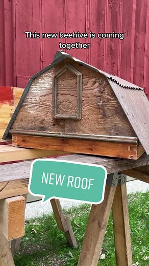 Building a Roof for a New Beehive