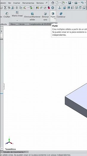 COMBINAR SOLIDOS! 😱 #solidworks #cursogratis #solidworkstutorial