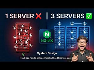 I Built a Load Balancer Using NGINX (Live Demo) | Load Balancer Practical Guide