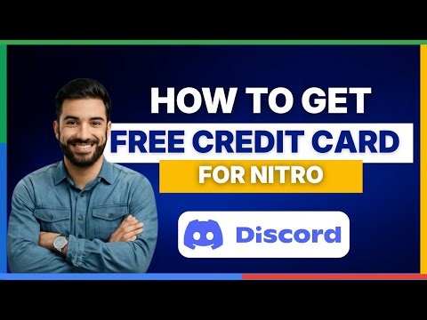 How to get a free credit card for Discord Nitro [FULL GUIDE]