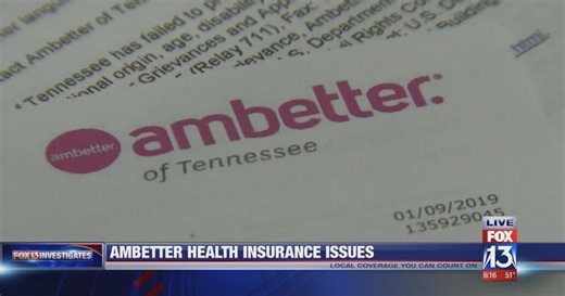 WATCH: FOX13 investigates issues with Ambetter health insurance in Tennessee