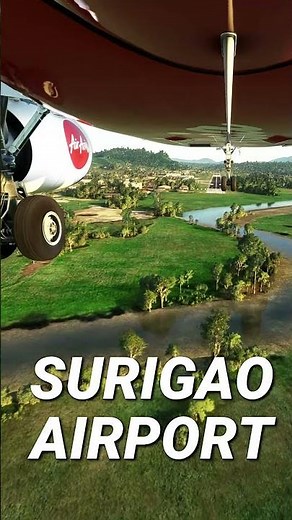 Watch This Amazing Landing At Surigao Airport - Air Asia A320NEO