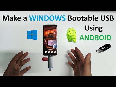 How to Make a Bootable Windows 10/11 USB Using Your Android Phone (No PC Needed!)